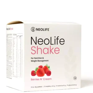 Neolife shake uogų skonio 15 pakelių