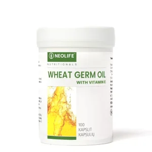 NeoLife kviečių gemalų aliejus su vitaminu E 100 kapsulių