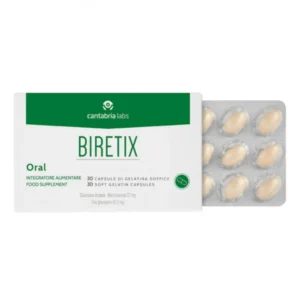 Biretix Maisto Papildai, 30 Kapsulių