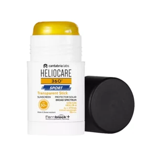 Heliocare 360° Sport Transparent Stick SPF50+ apsauginis pieštukas nuo saulės, 25 g
